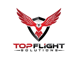 Top Flight Solutions logo design by usef44