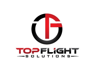 Top Flight Solutions logo design by usef44