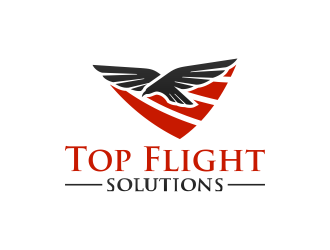 Top Flight Solutions logo design by mikael