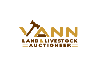 Vann Land &amp; Livestock Auctioneer logo design by AmduatDesign