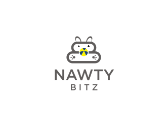 Nawty Bitz logo design by vostre