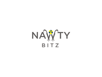 Nawty Bitz logo design by vostre