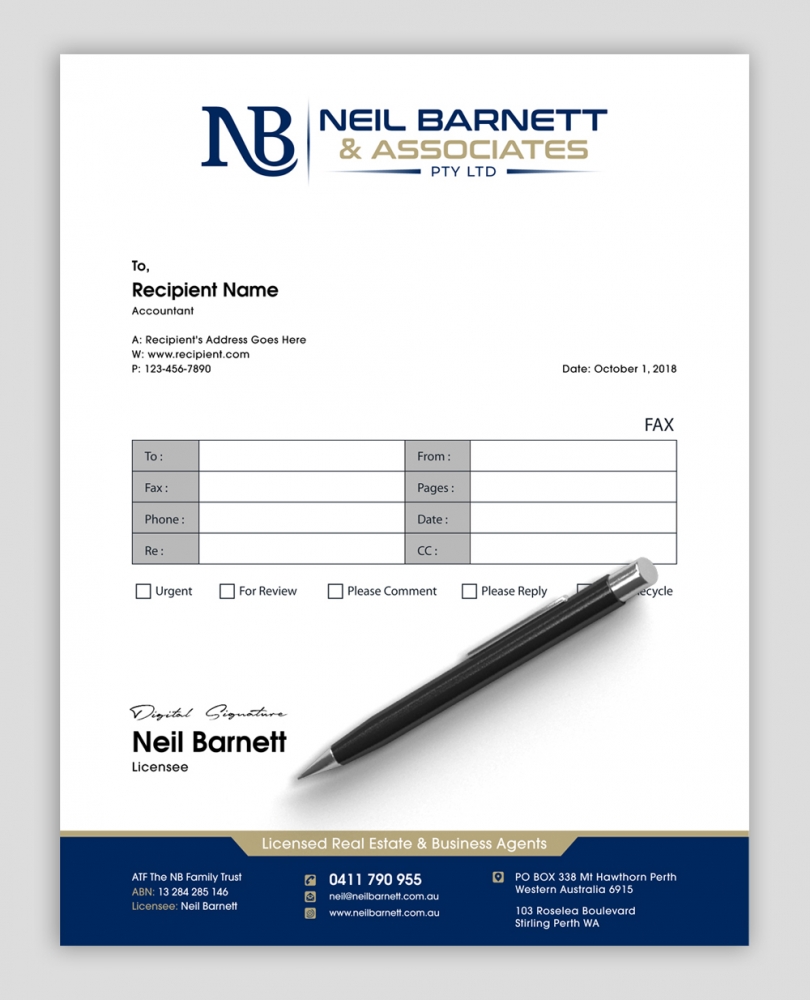 NEIL BARNETT & ASSOCIATES PTY LTD logo design by abss