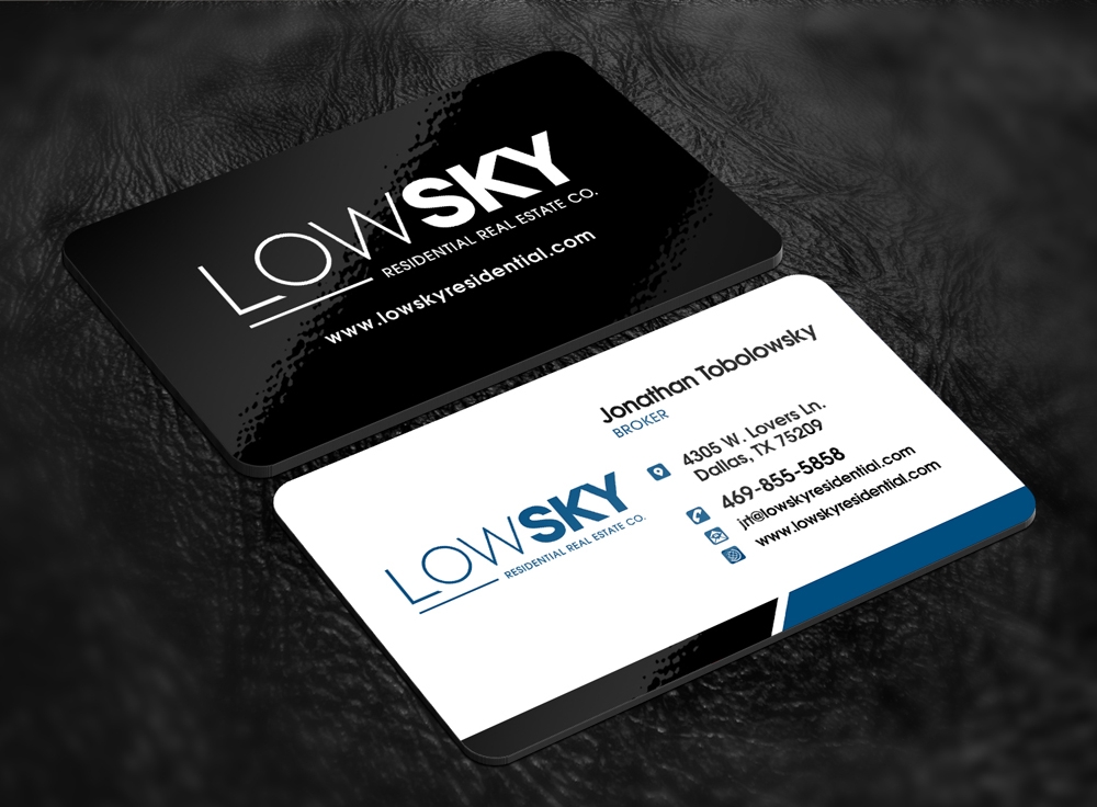 Low Sky Residential Real Estate Co. logo design by abss