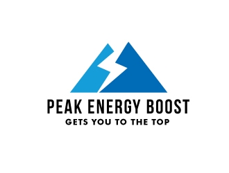 Peak Energy Boost logo design by Foxcody