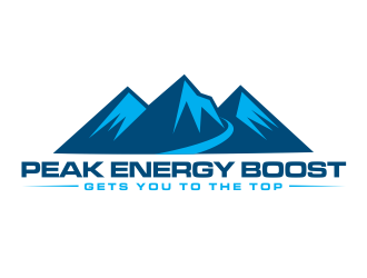 Peak Energy Boost logo design by evdesign