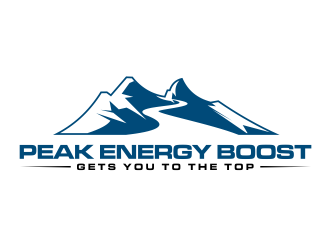 Peak Energy Boost logo design by evdesign