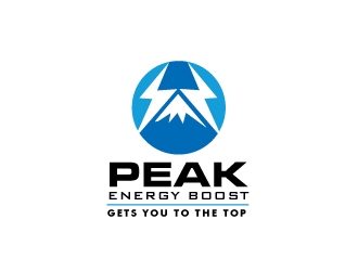 Peak Energy Boost logo design by Foxcody