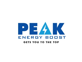 Peak Energy Boost logo design by Foxcody