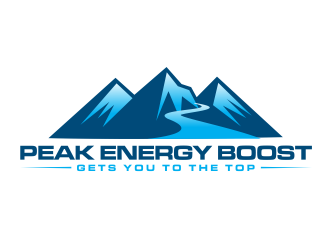 Peak Energy Boost logo design by evdesign