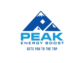 Peak Energy Boost logo design by Foxcody