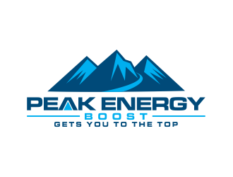 Peak Energy Boost logo design by evdesign