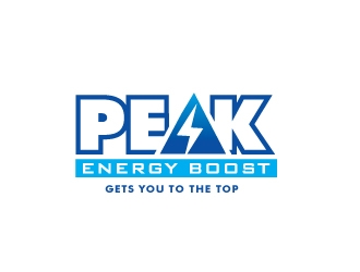 Peak Energy Boost logo design by Foxcody