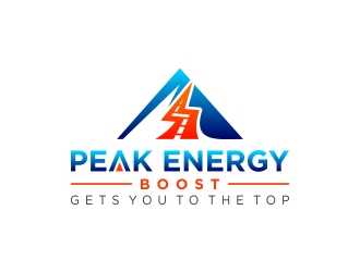 Peak Energy Boost logo design by yogilegi