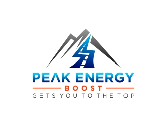 Peak Energy Boost logo design by yogilegi