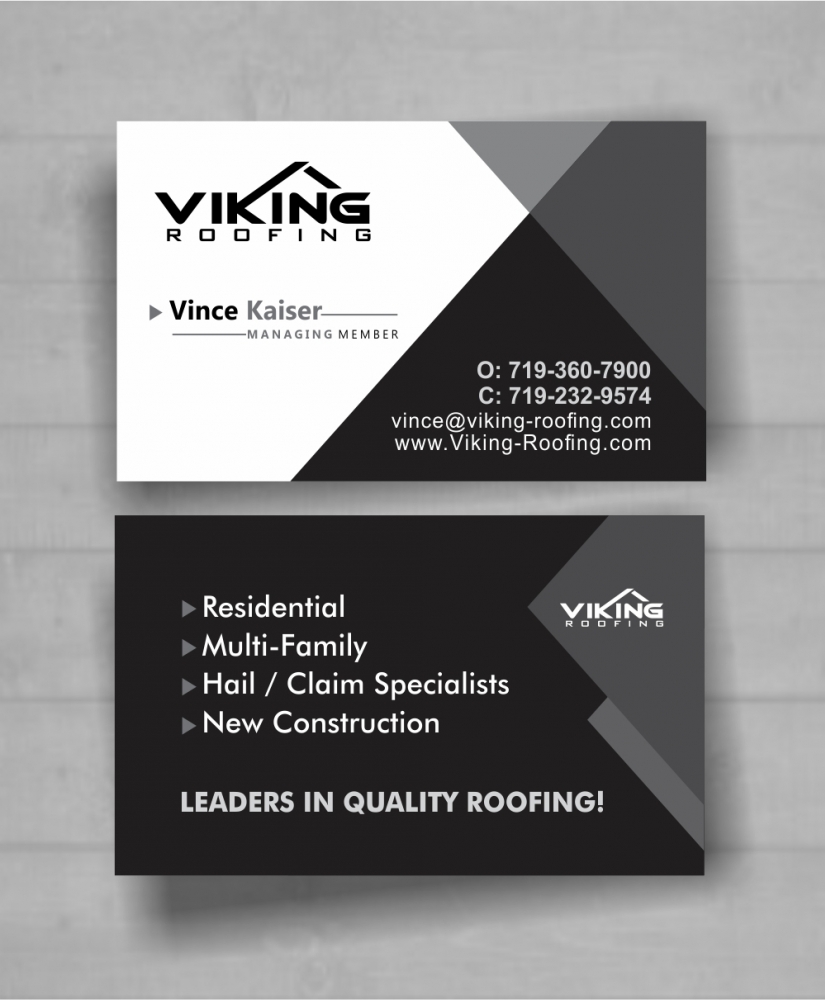 Viking Business Card logo design by yans