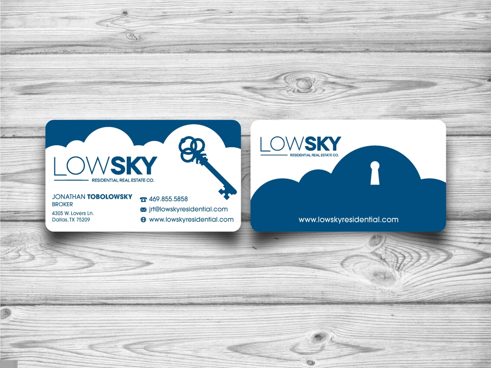 Low Sky Residential Real Estate Co. logo design by jaize