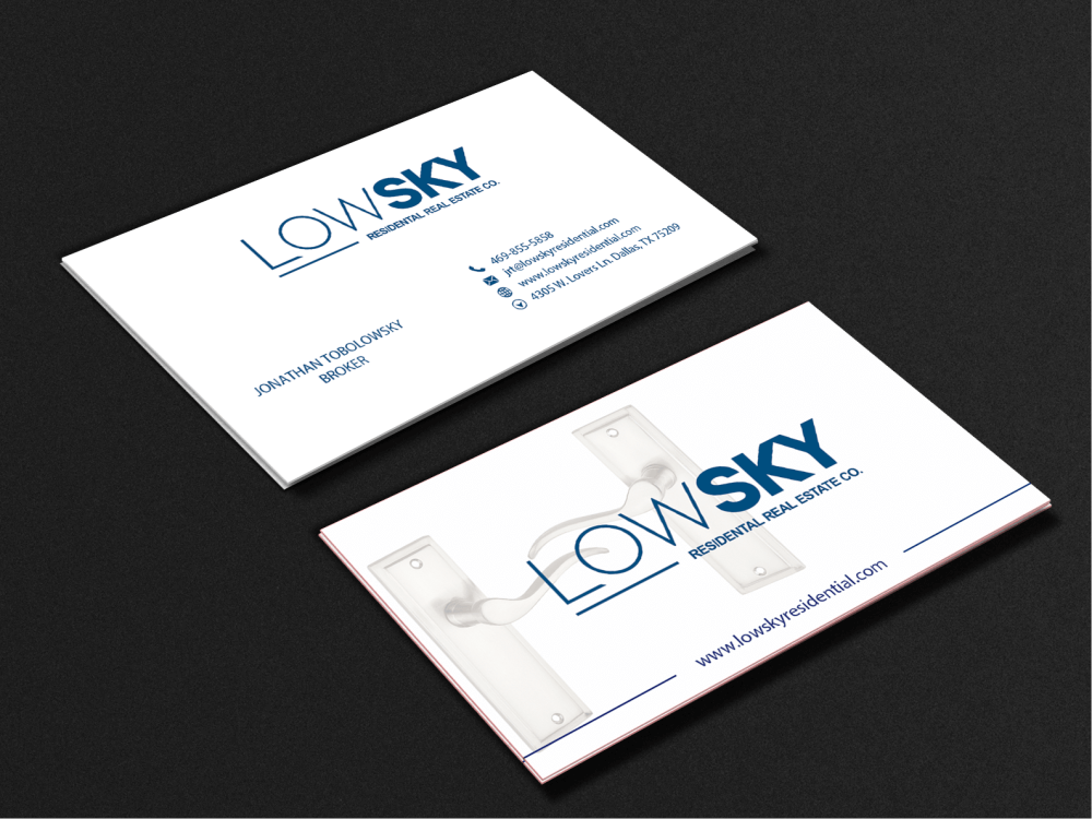 Low Sky Residential Real Estate Co. logo design by Dianasari