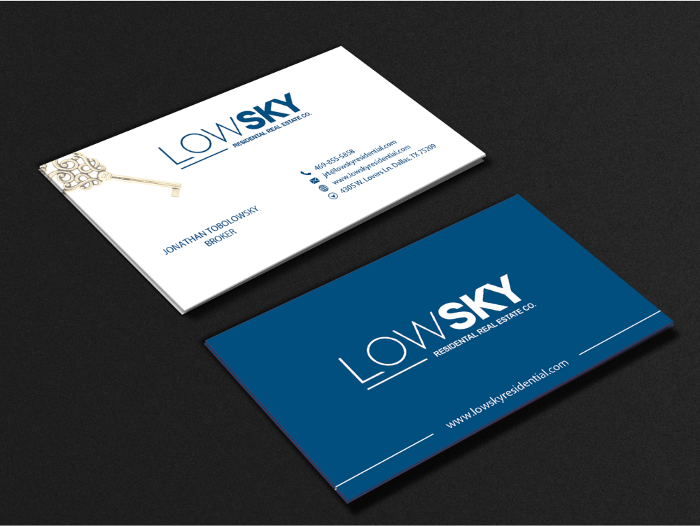 Low Sky Residential Real Estate Co. logo design by Dianasari