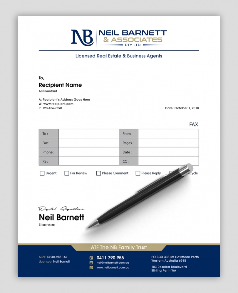 NEIL BARNETT & ASSOCIATES PTY LTD logo design by abss