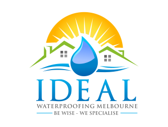 Ideal Waterproofing Melbourne logo design by aldesign