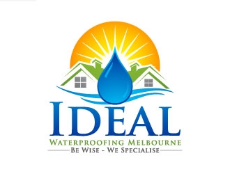 Ideal Waterproofing Melbourne logo design by J0s3Ph