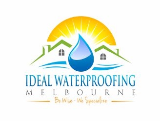 Ideal Waterproofing Melbourne logo design by 48art