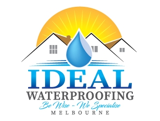 Ideal Waterproofing Melbourne logo design by dshineart