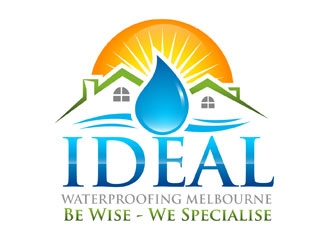 Ideal Waterproofing Melbourne logo design by LogoInvent