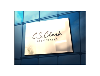 C.S. Clark and Associates  logo design by rezadesign