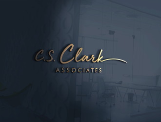 C.S. Clark and Associates  logo design by rezadesign