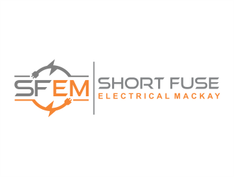 Short Fuse Electrical Mackay logo design by tsumech