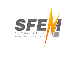 Short Fuse Electrical Mackay logo design by 3Dlogos