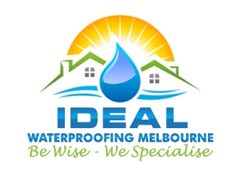 Ideal Waterproofing Melbourne logo design by STTHERESE