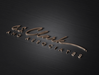 C.S. Clark and Associates  logo design by rezadesign