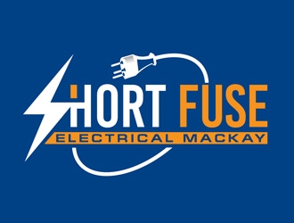 Short Fuse Electrical Mackay logo design by DreamLogoDesign