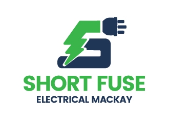 Short Fuse Electrical Mackay logo design by Suvendu