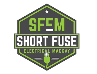 Short Fuse Electrical Mackay logo design by shere