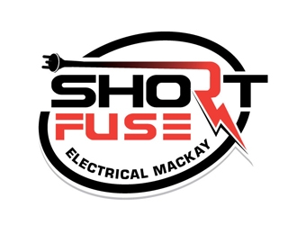 Short Fuse Electrical Mackay logo design by shere