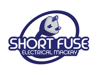 Short Fuse Electrical Mackay logo design by shere