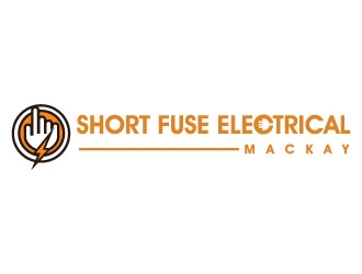 Short Fuse Electrical Mackay logo design by Suvendu