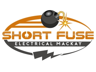 Short Fuse Electrical Mackay logo design by fawadyk