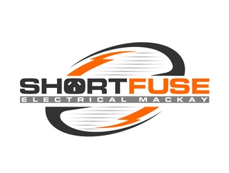 Short Fuse Electrical Mackay logo design by DreamLogoDesign