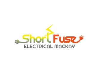 Short Fuse Electrical Mackay logo design by defeale