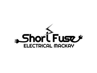 Short Fuse Electrical Mackay logo design by defeale