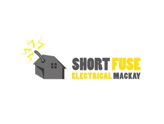 Short Fuse Electrical Mackay logo design by defeale