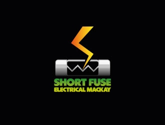 Short Fuse Electrical Mackay logo design by defeale