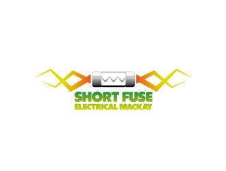 Short Fuse Electrical Mackay logo design by defeale