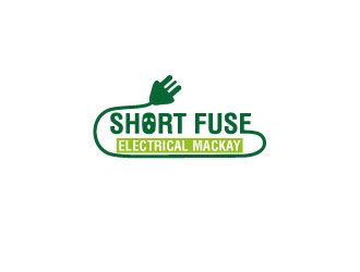 Short Fuse Electrical Mackay logo design by defeale