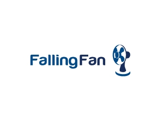 Falling Fan logo design by sakarep